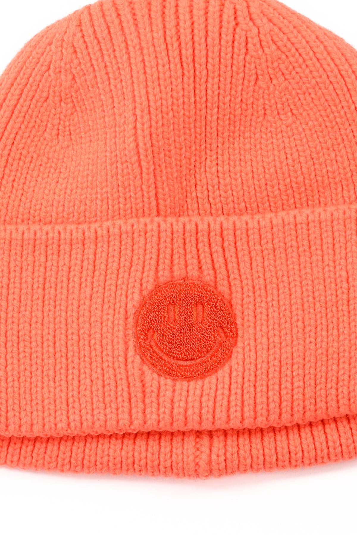 Muts smiley oranje