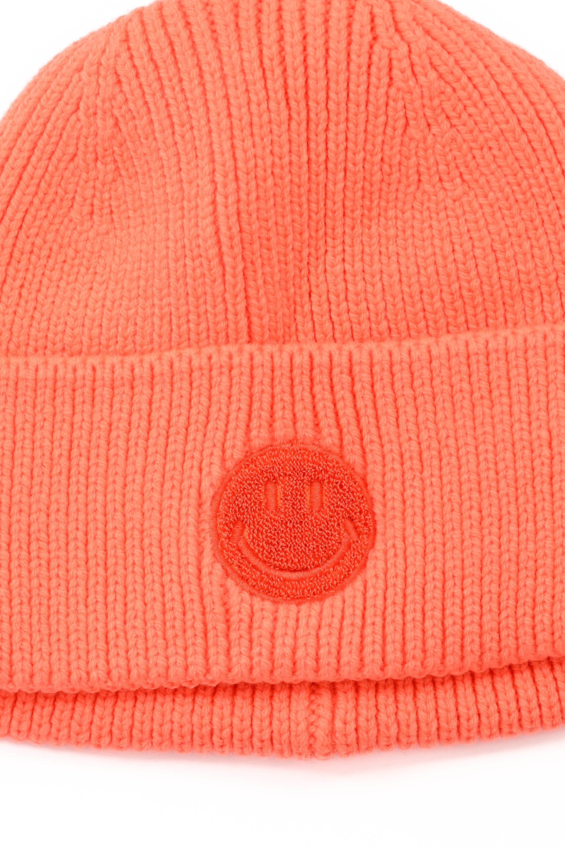 Muts smiley oranje