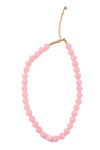 Ketting kralen roze