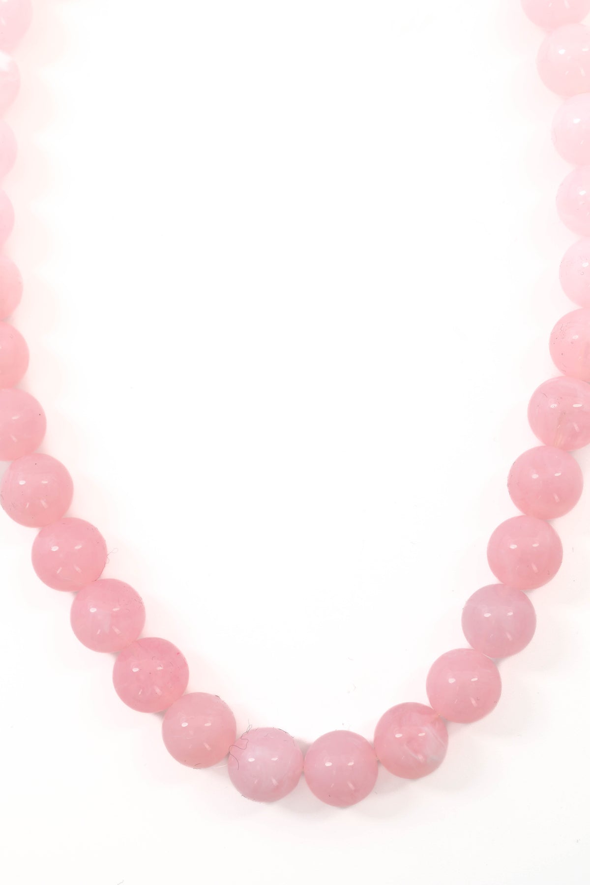Ketting kralen roze