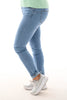 Norfy jeans lichte wassing high waist slim leg