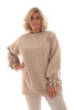 Sweater Chicago donkerbeige