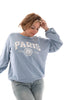 Sweater Paris lichtblauw