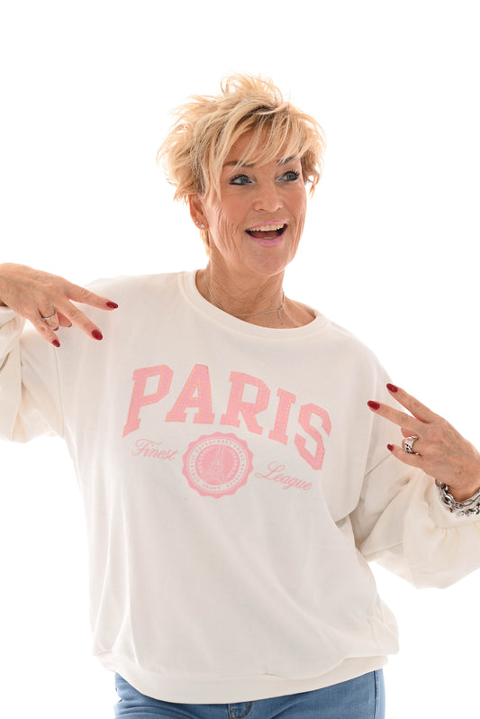 Sweater Paris wit