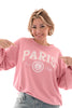 Sweater Paris roze