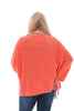 Oversized trui oranje