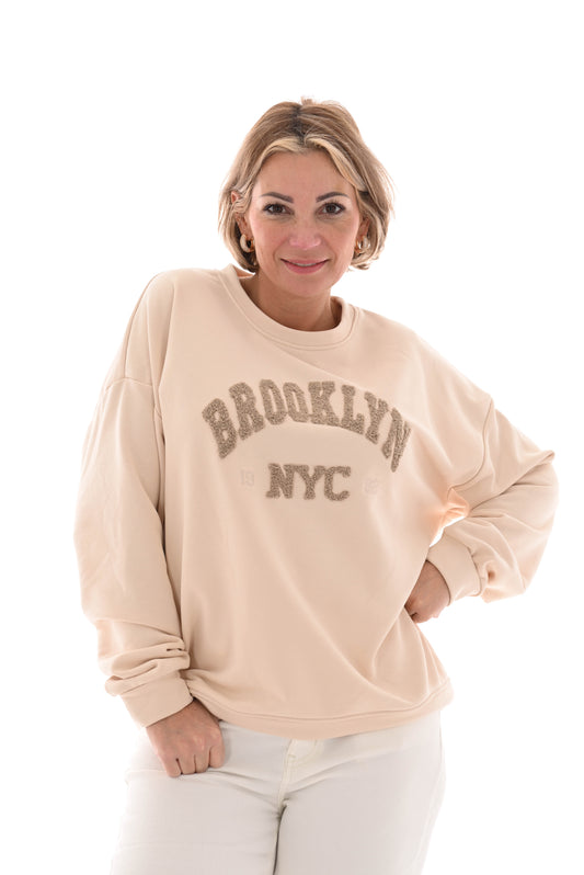 Sweater Brooklyn beige