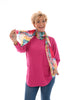 Sjaal tie dye roze 21