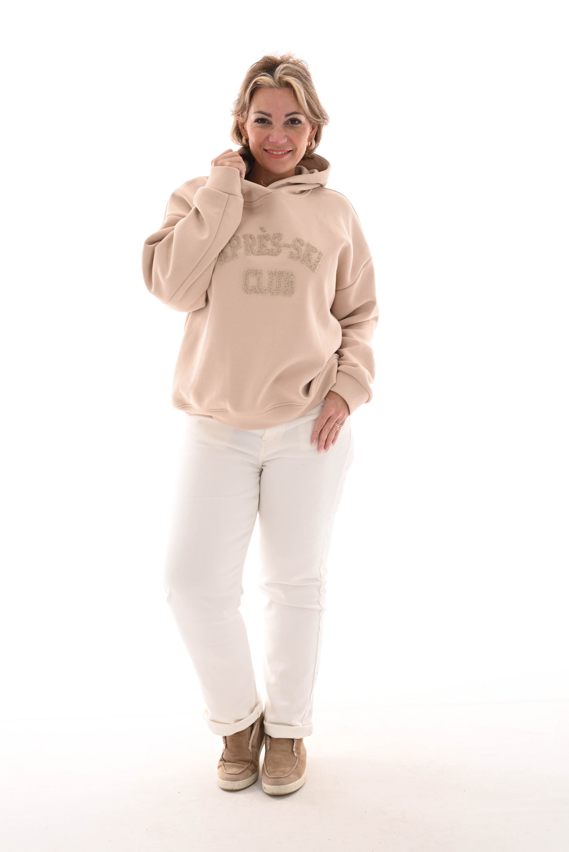 Hoodie apres skiclub 2.0 beige