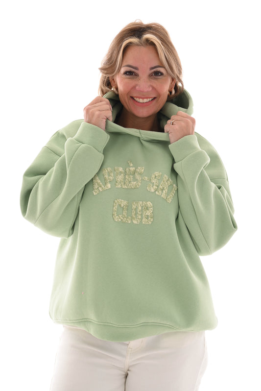 Hoodie apres skiclub 2.0 pistache