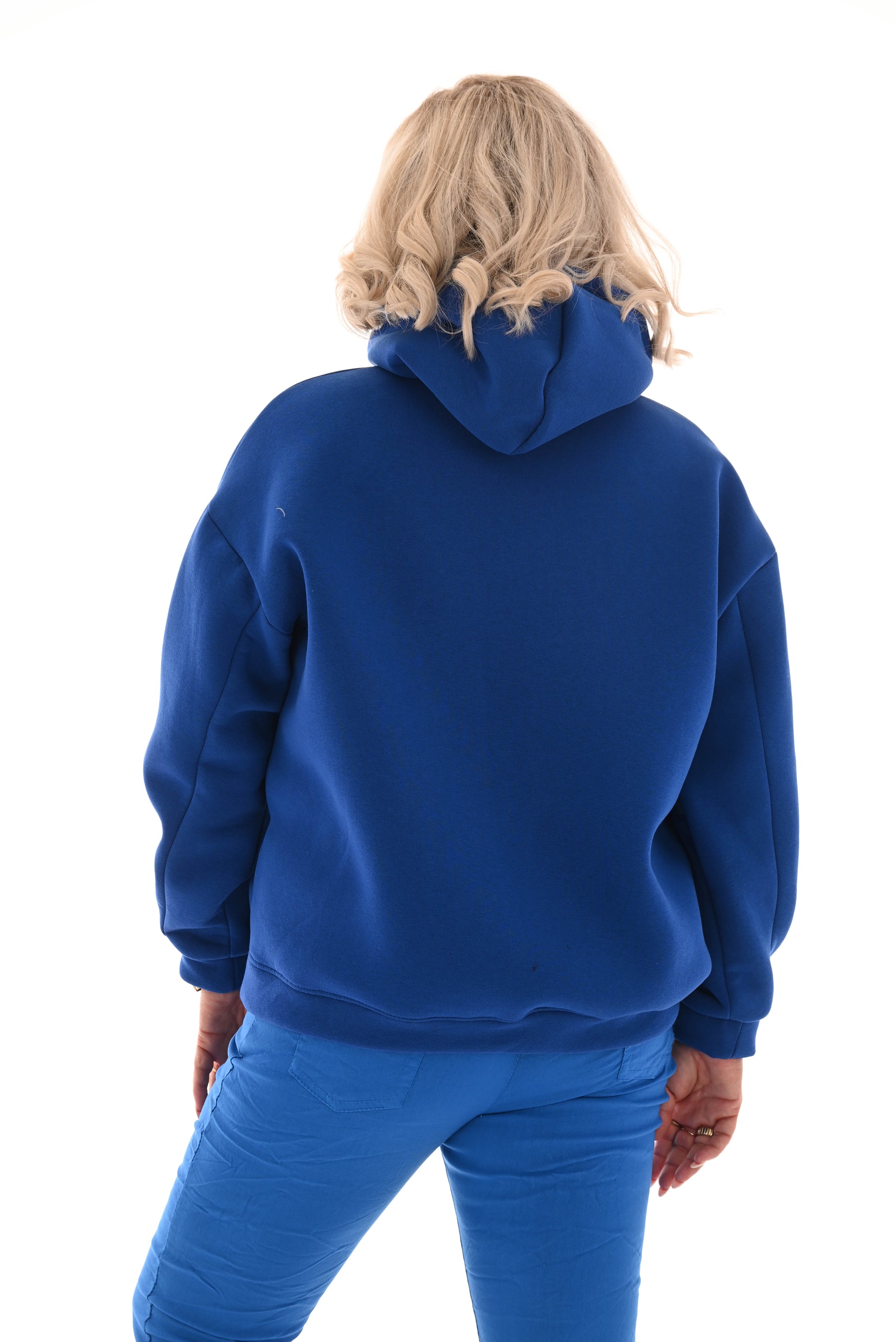 Hoodie apres skiclub 2.0 kobaltblauw