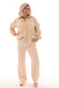 Amy& Clo Pantalon donkerbeige