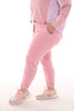 Jogger met riem roze
