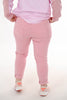 Jogger met riem roze