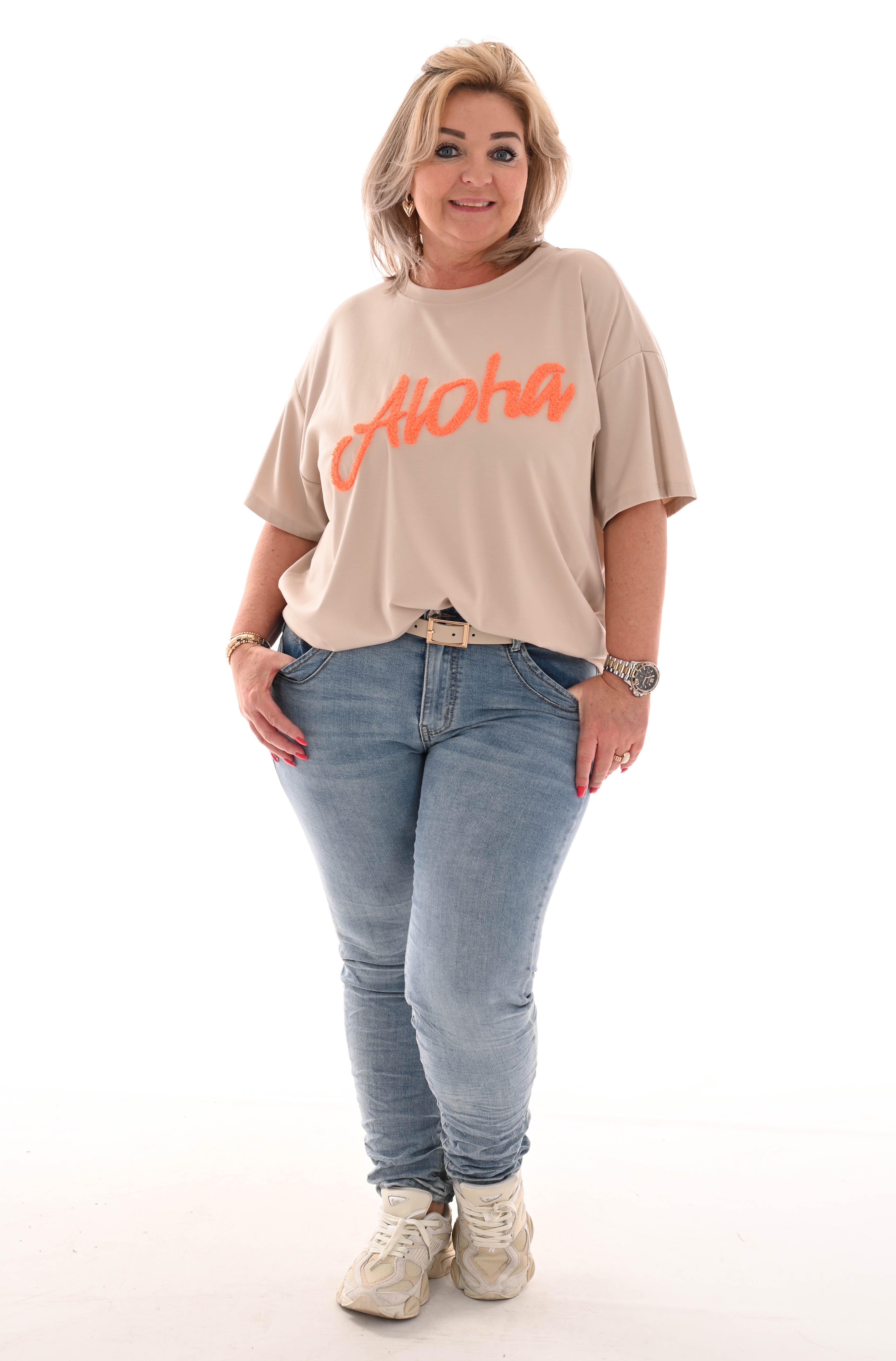 Top Aloha beige