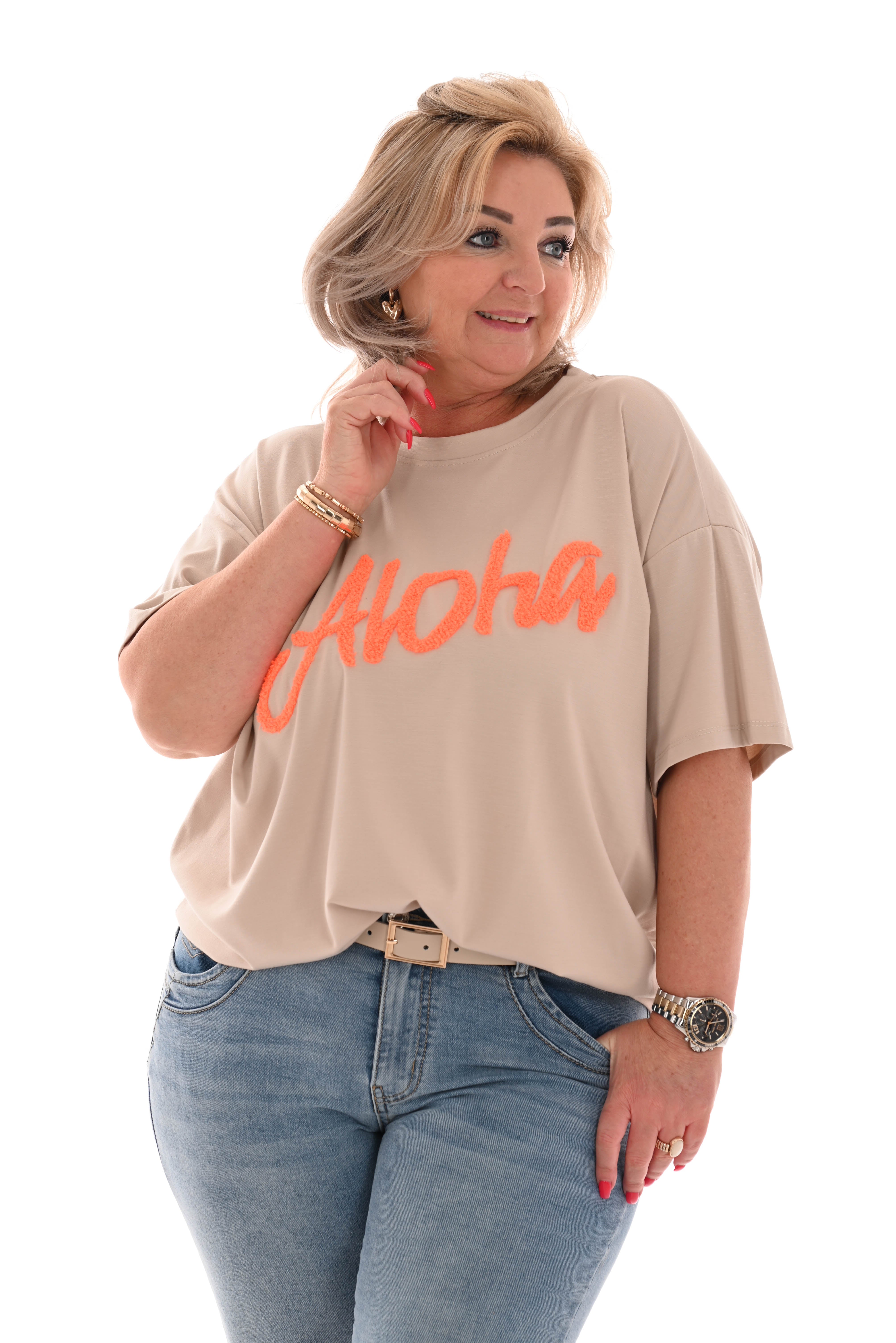 Top Aloha beige