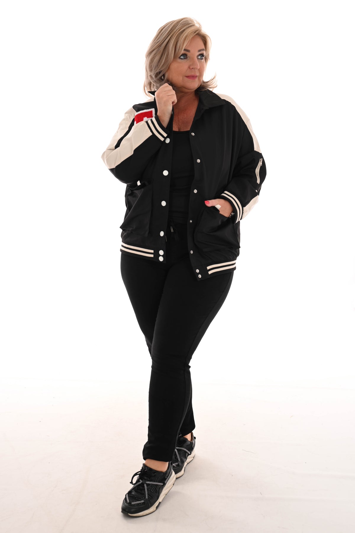 Norfy jog fit zwart