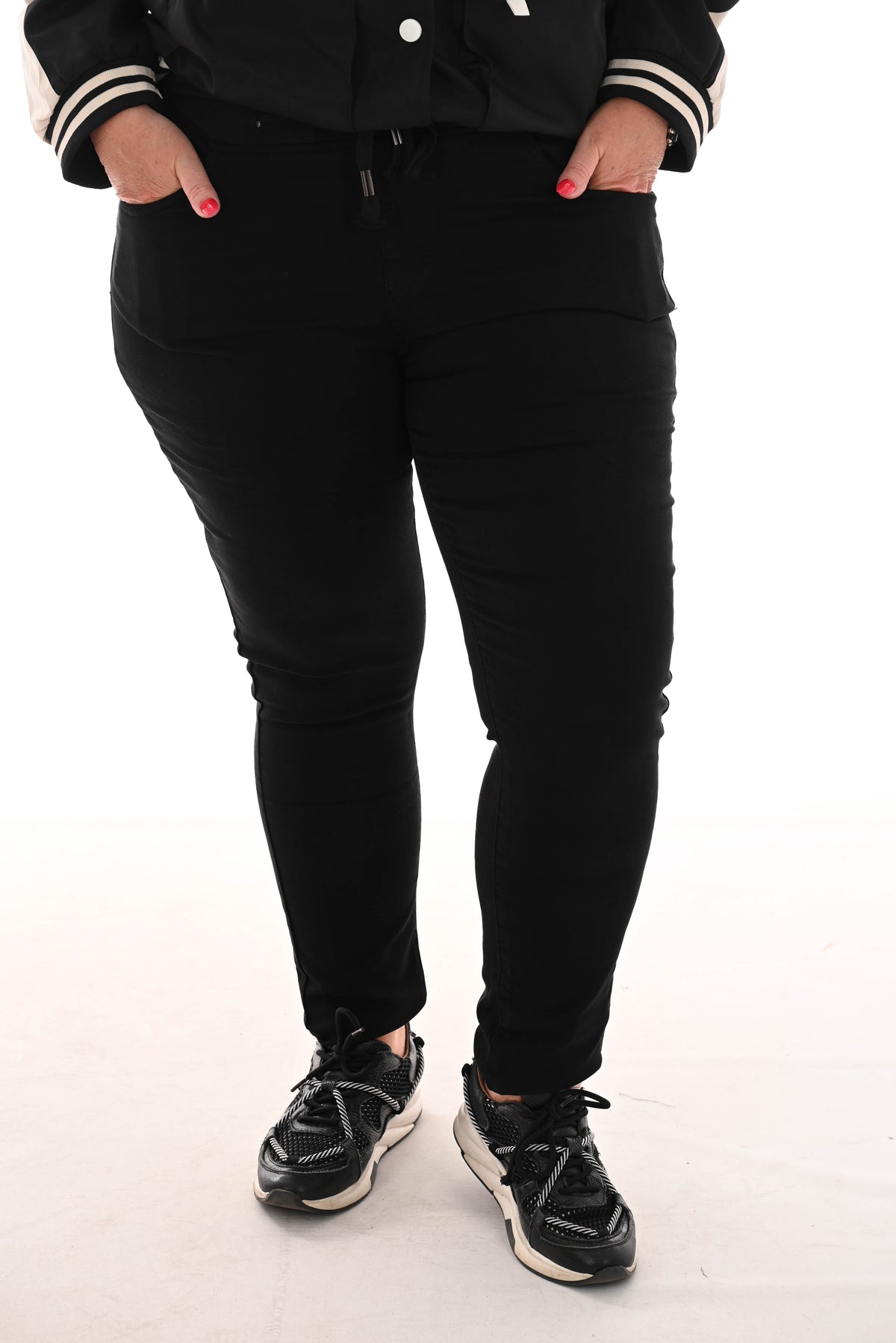 Norfy jog fit zwart
