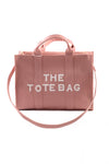 Tote bag classic groot roze