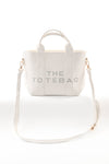 Tote bag classic klein wit
