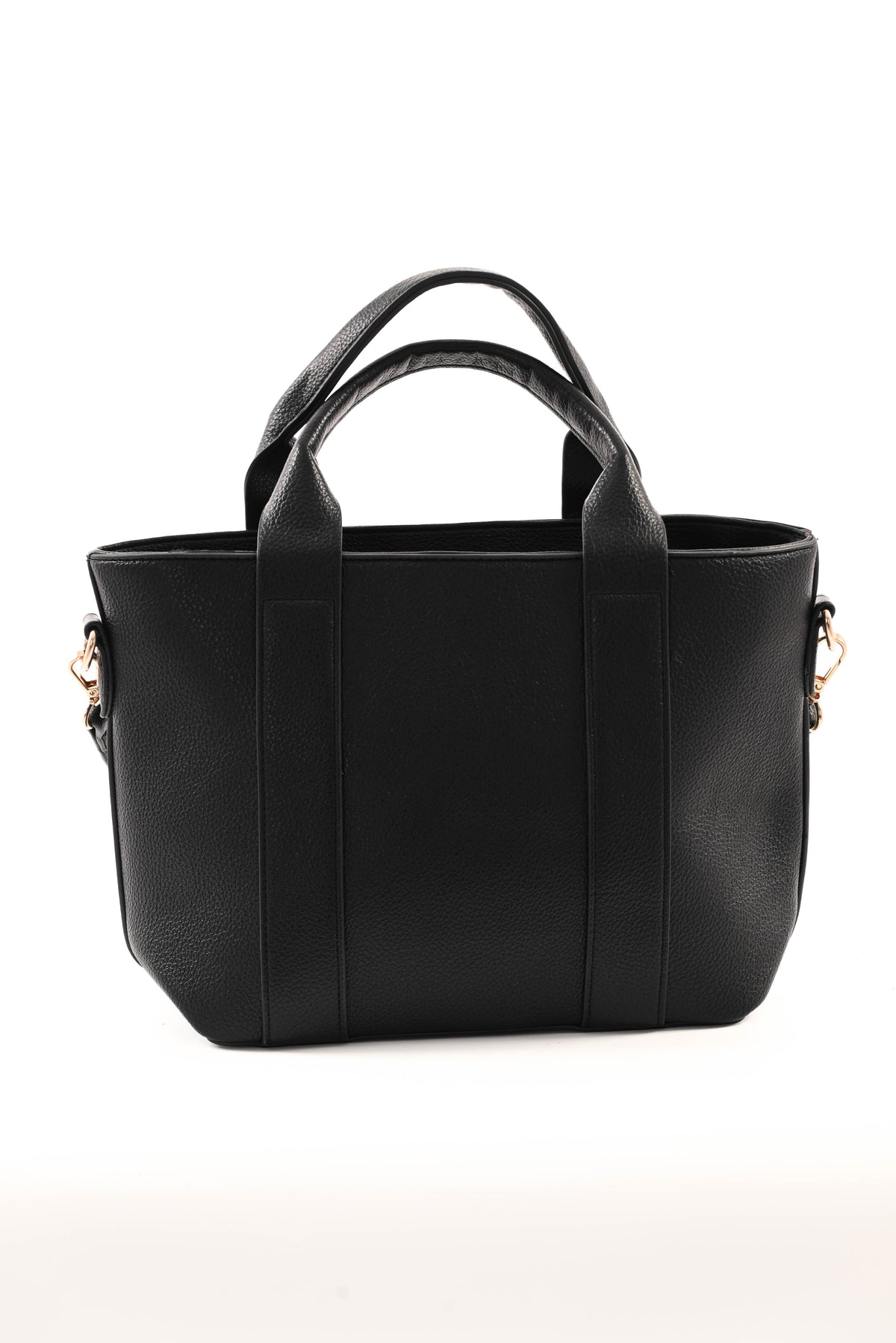 Tote bag classic klein zwart
