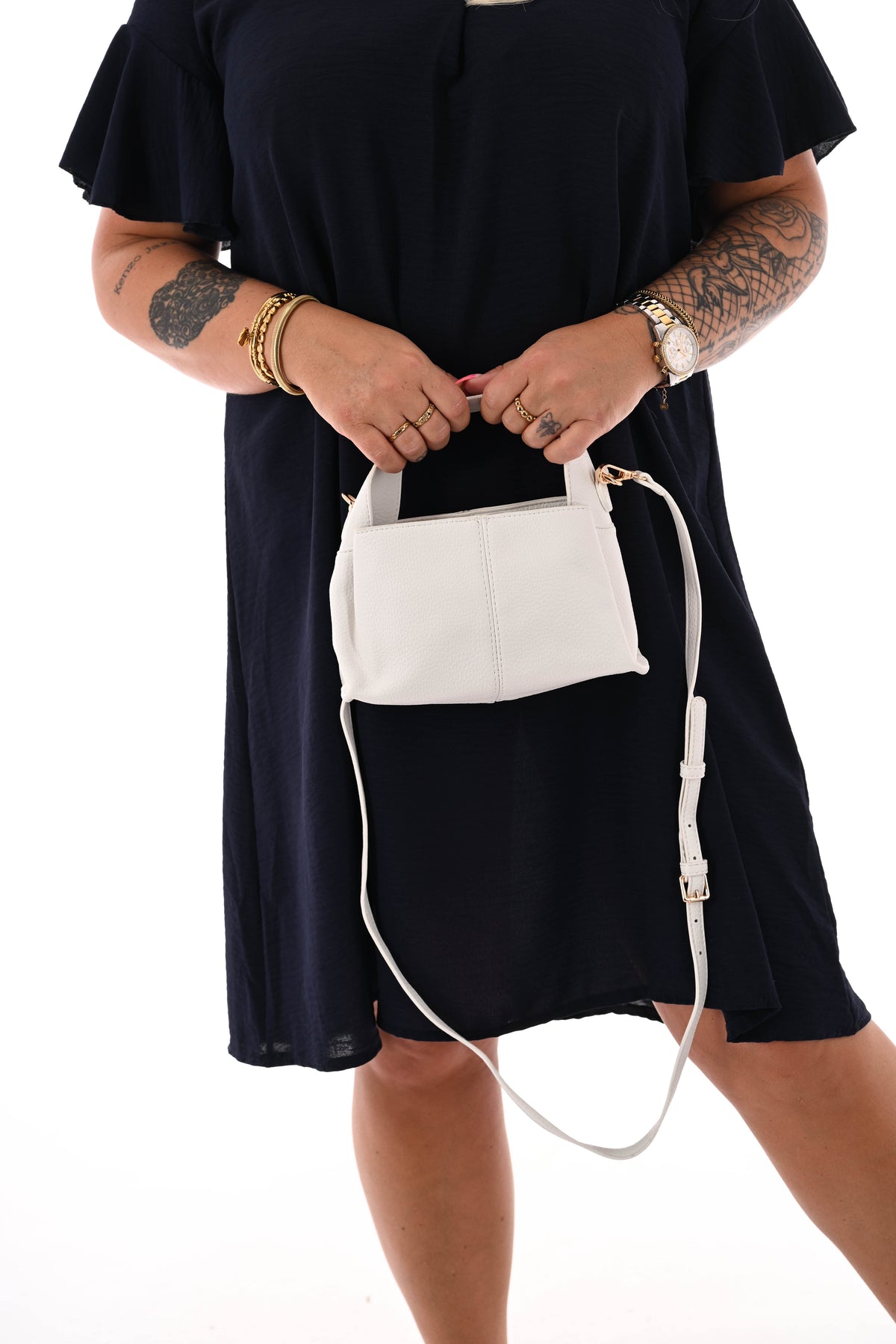 Mini tas wit
