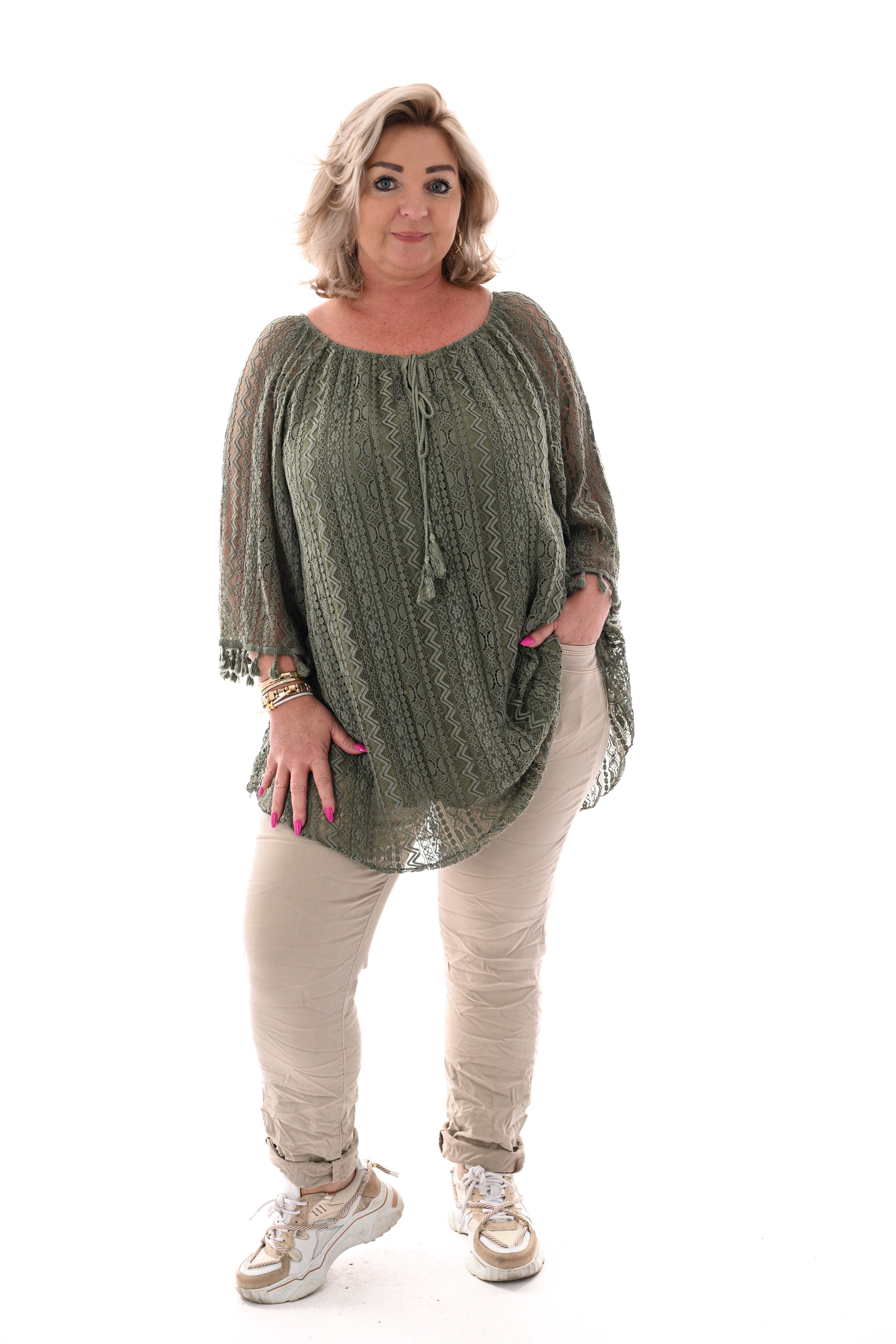Karostar baggy jog fit beige