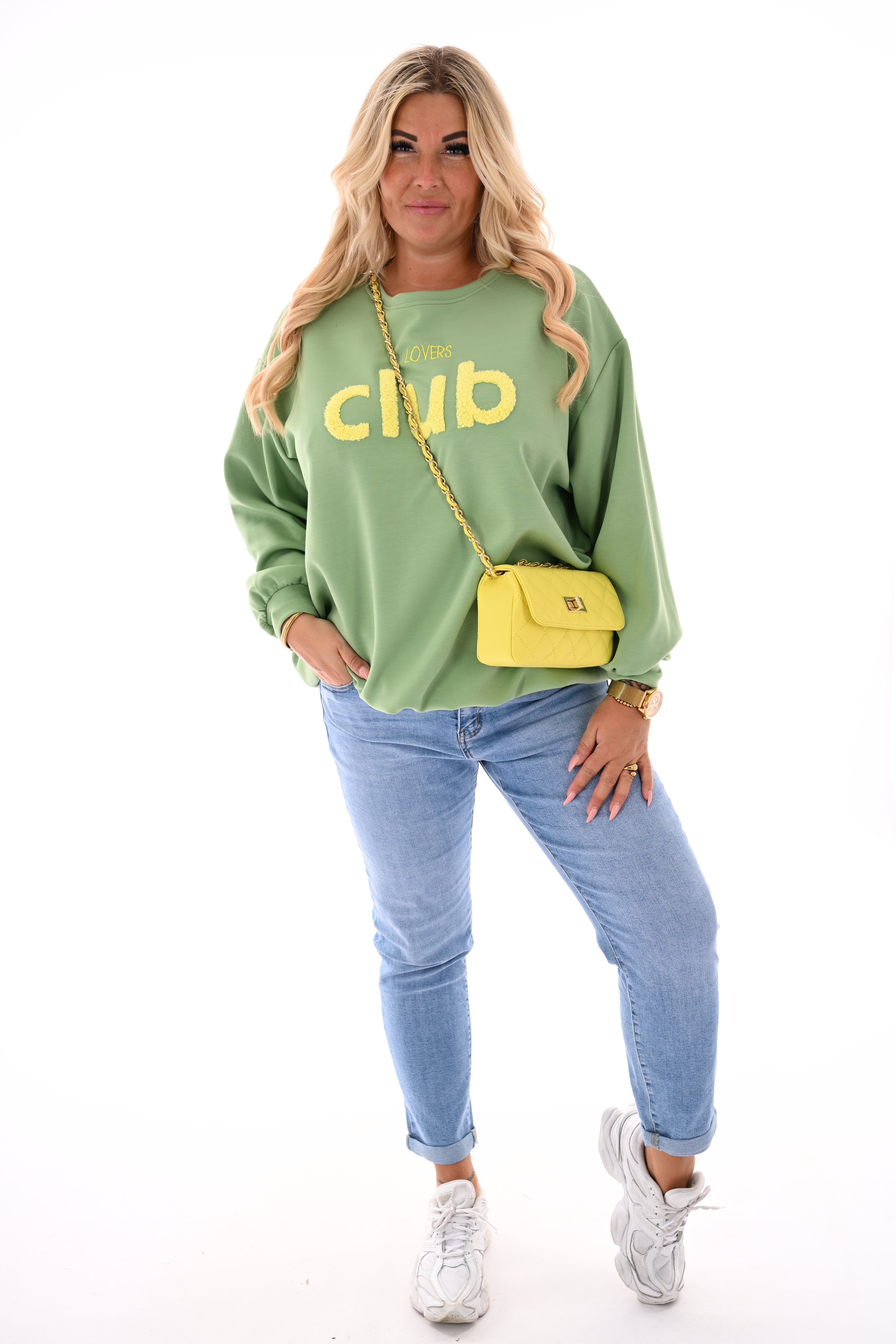 Sweater lovers club pistache