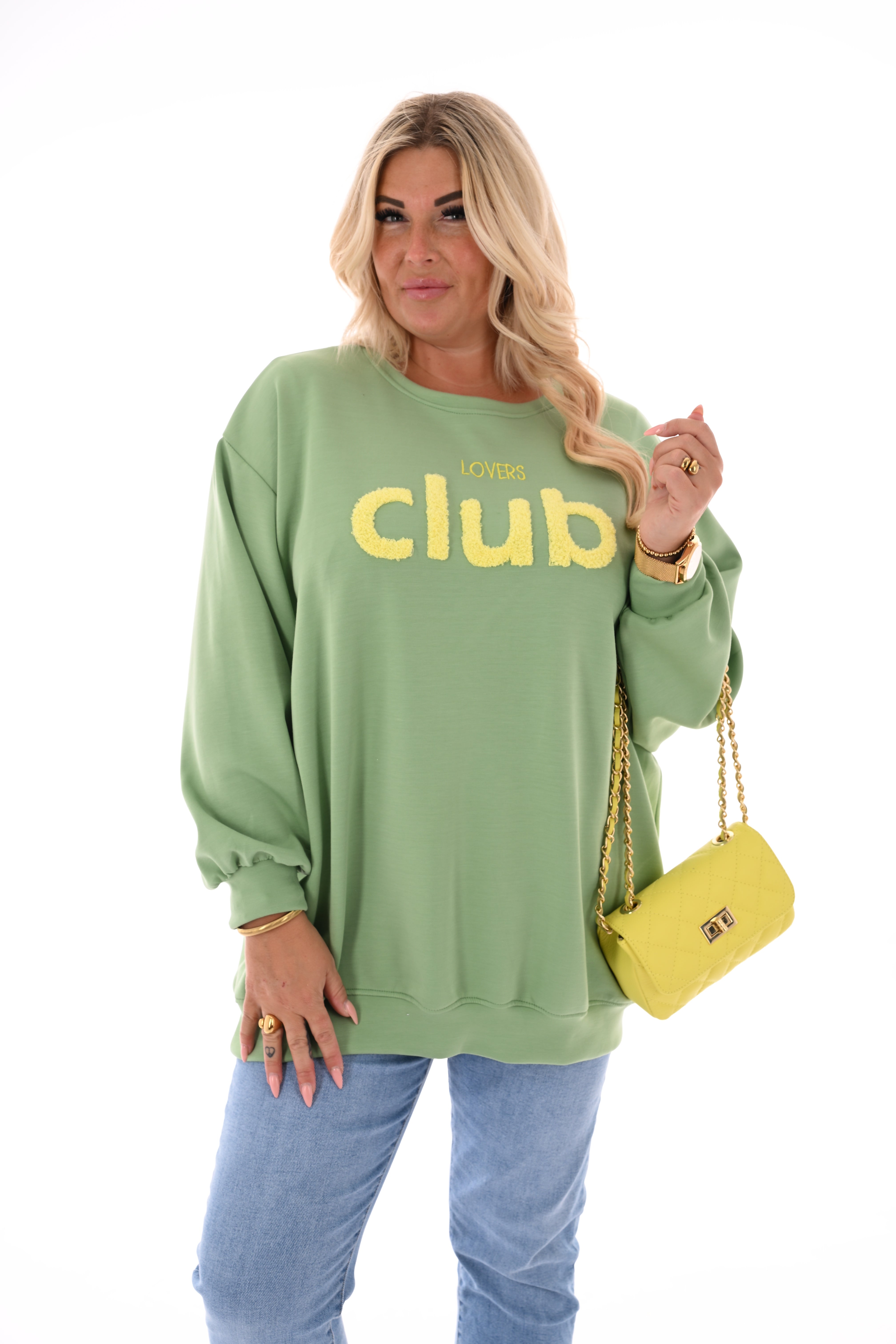 Sweater lovers club pistache