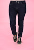 Karostar skinny jeans donker blauw