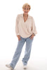 Hello Miss wide leg bewerkt lichtblauw