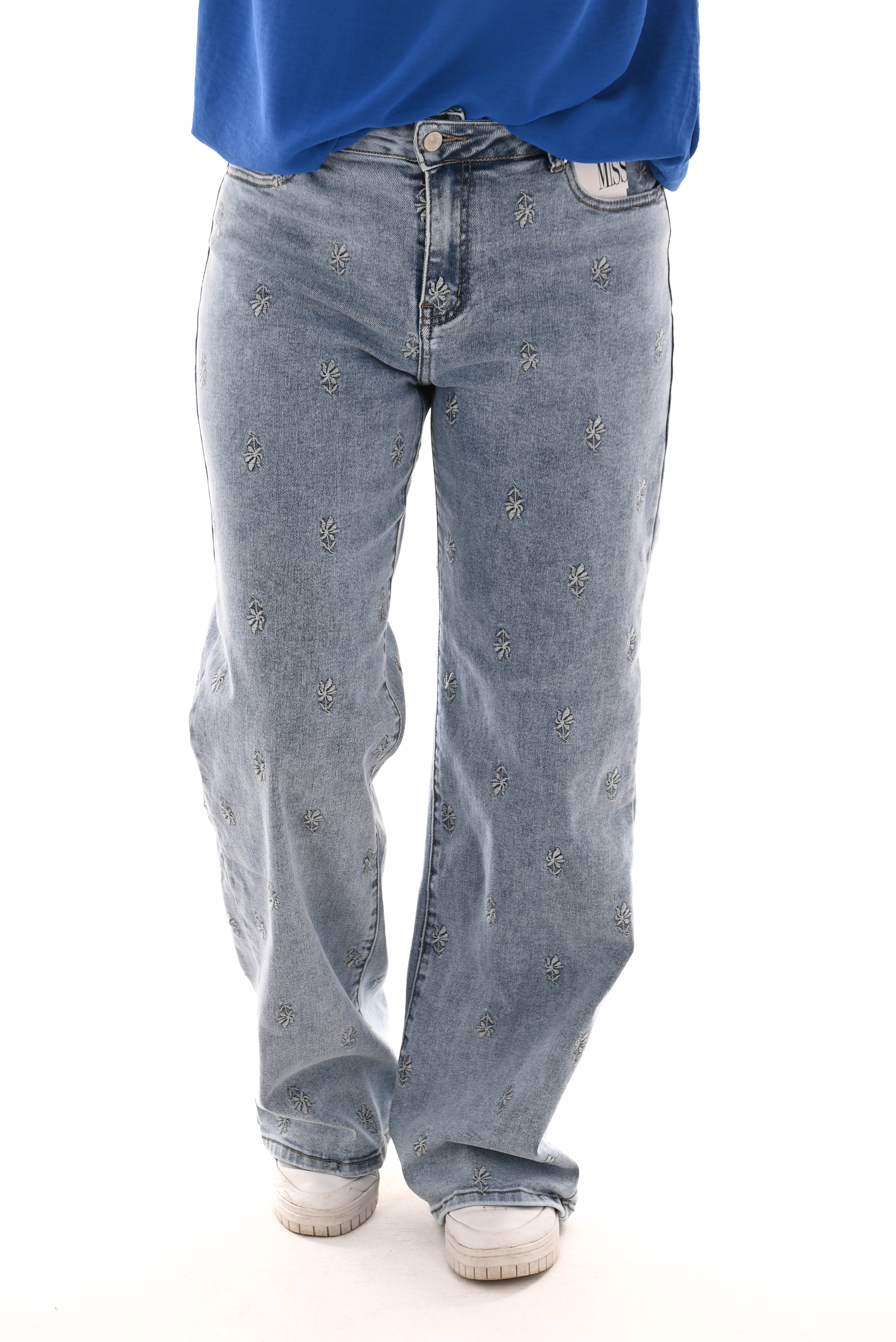 Hello Miss wide leg bloemetjes