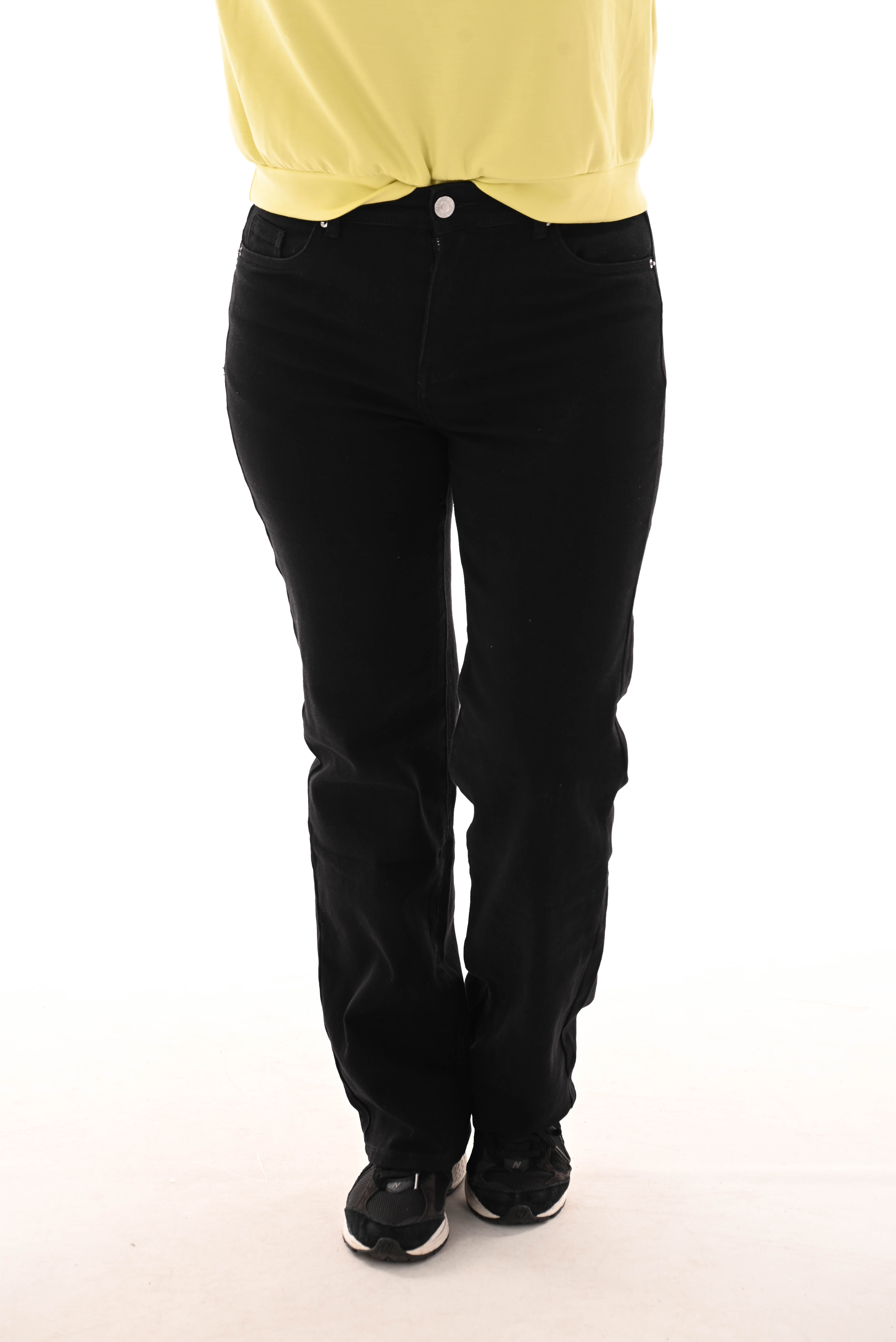 Norfy straight leg zwart