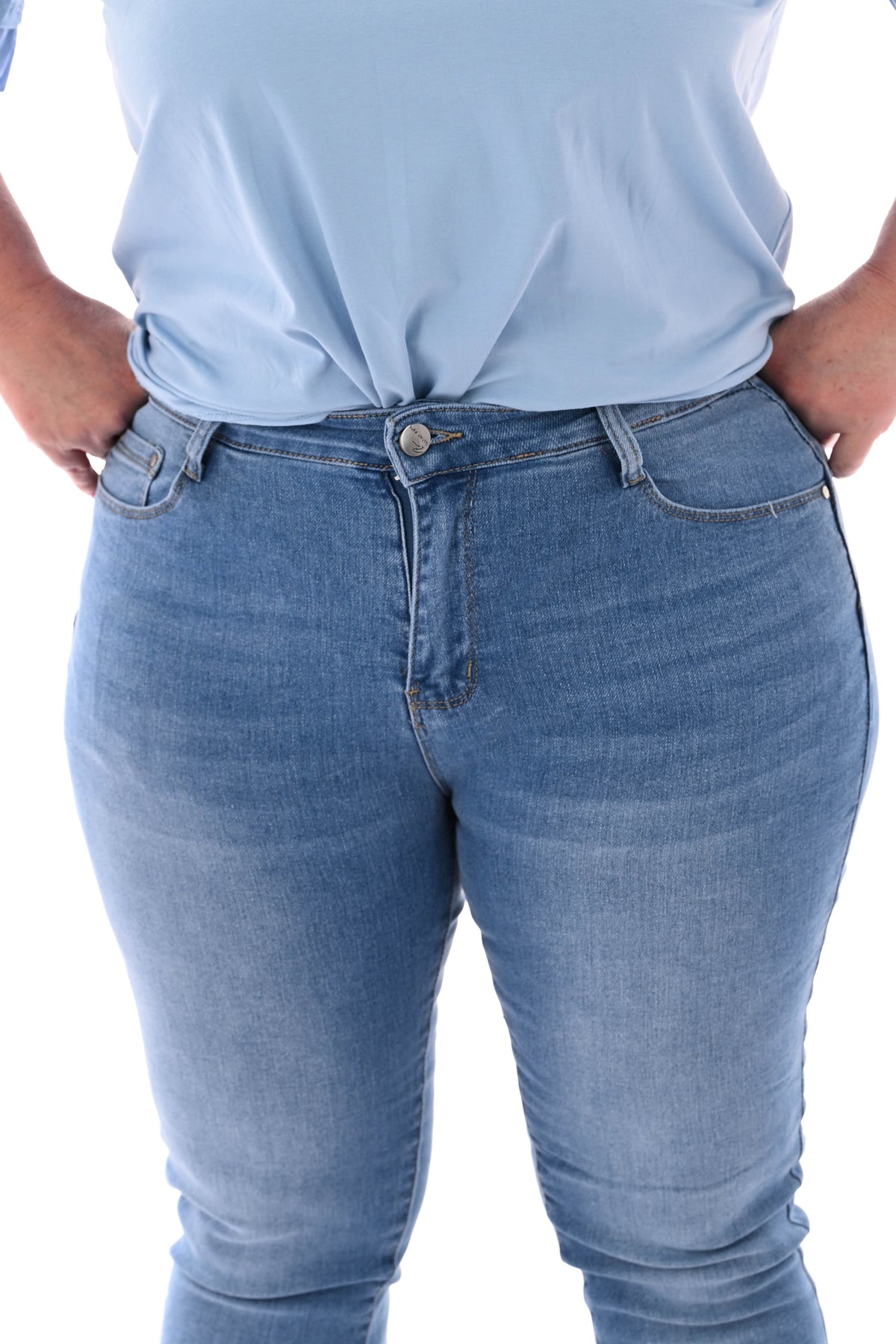BS jeans magic waist blauw