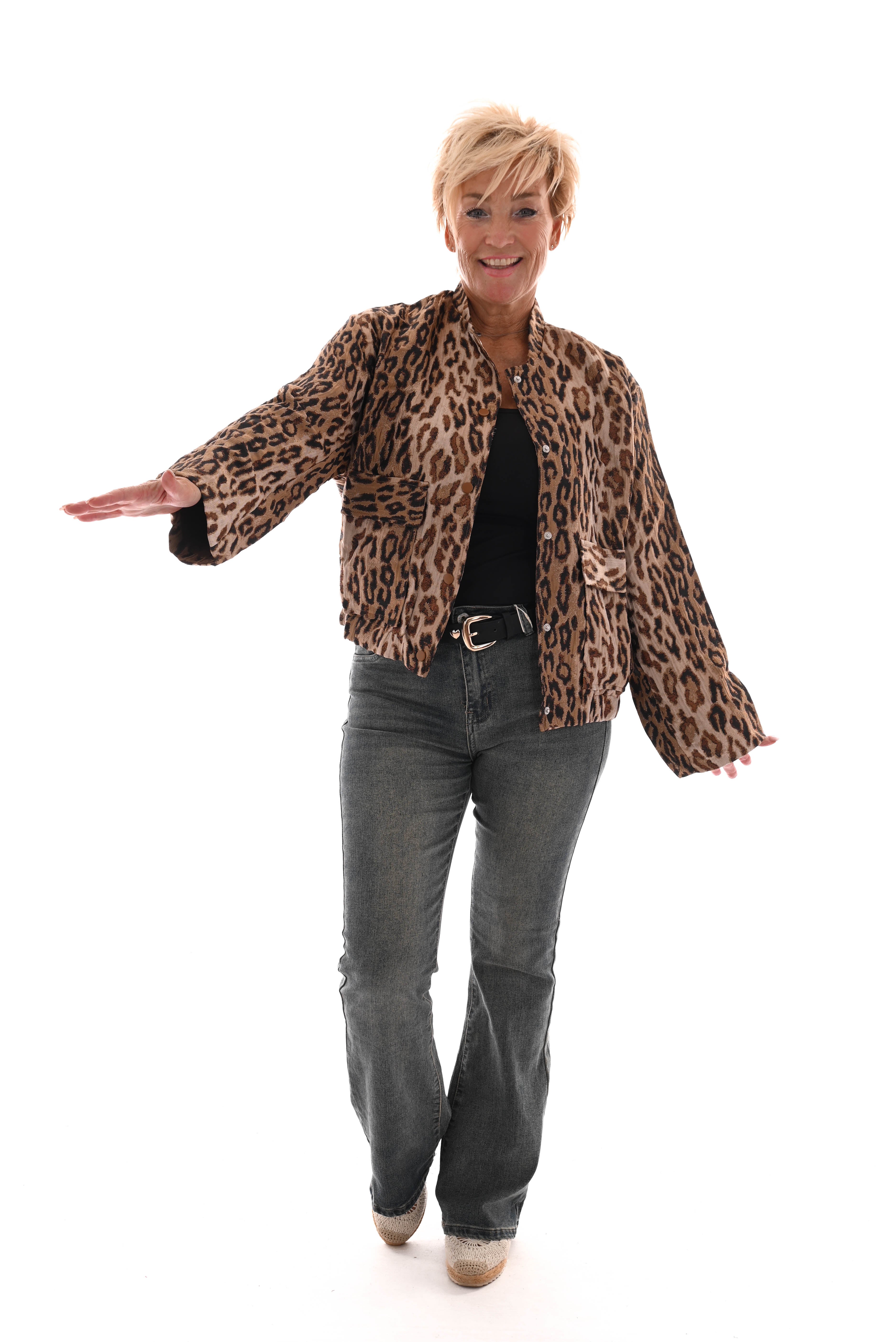 Panter bomber bruin
