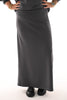 Lange comfy rok strass antraciet