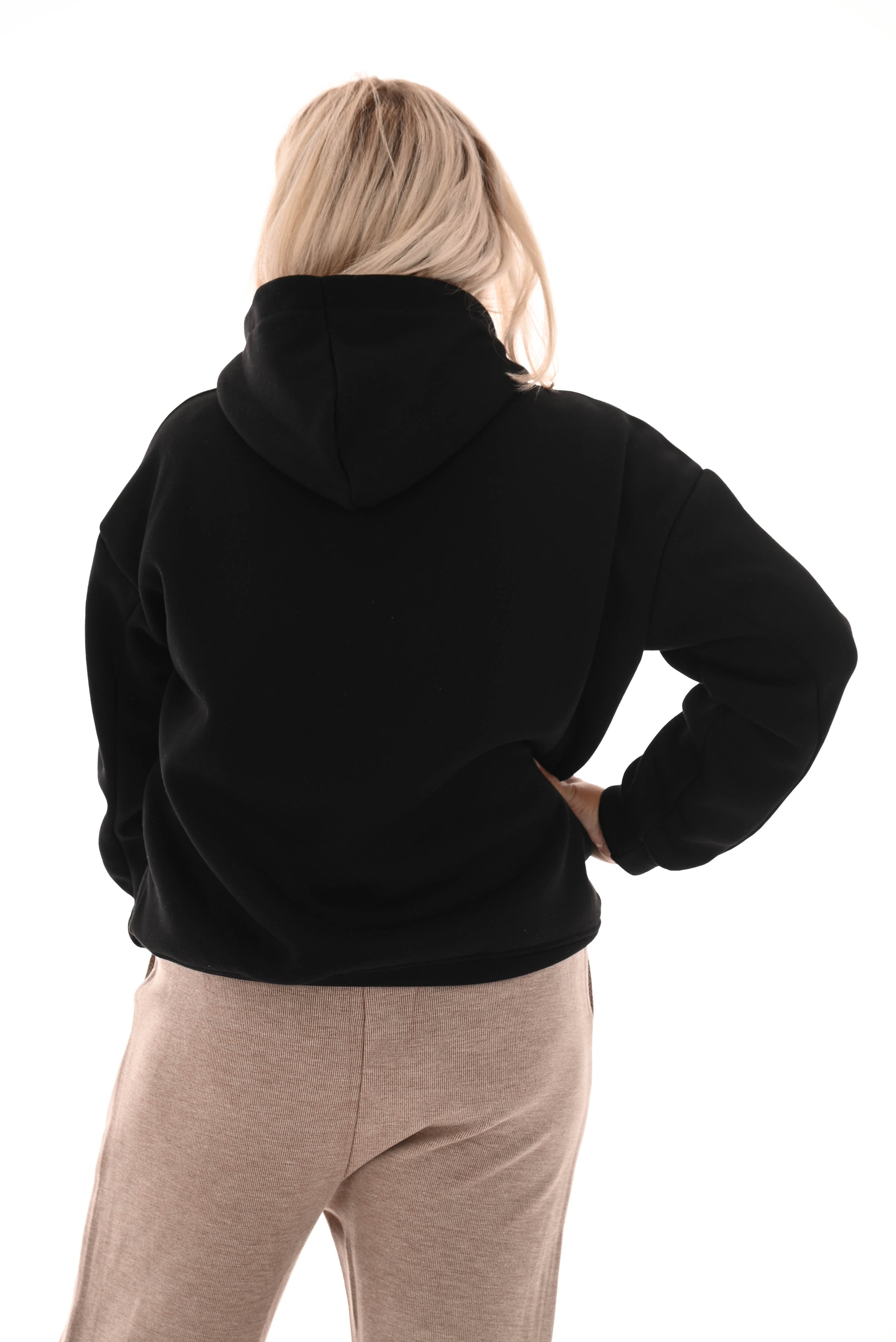 Hoodie c est bon zwart