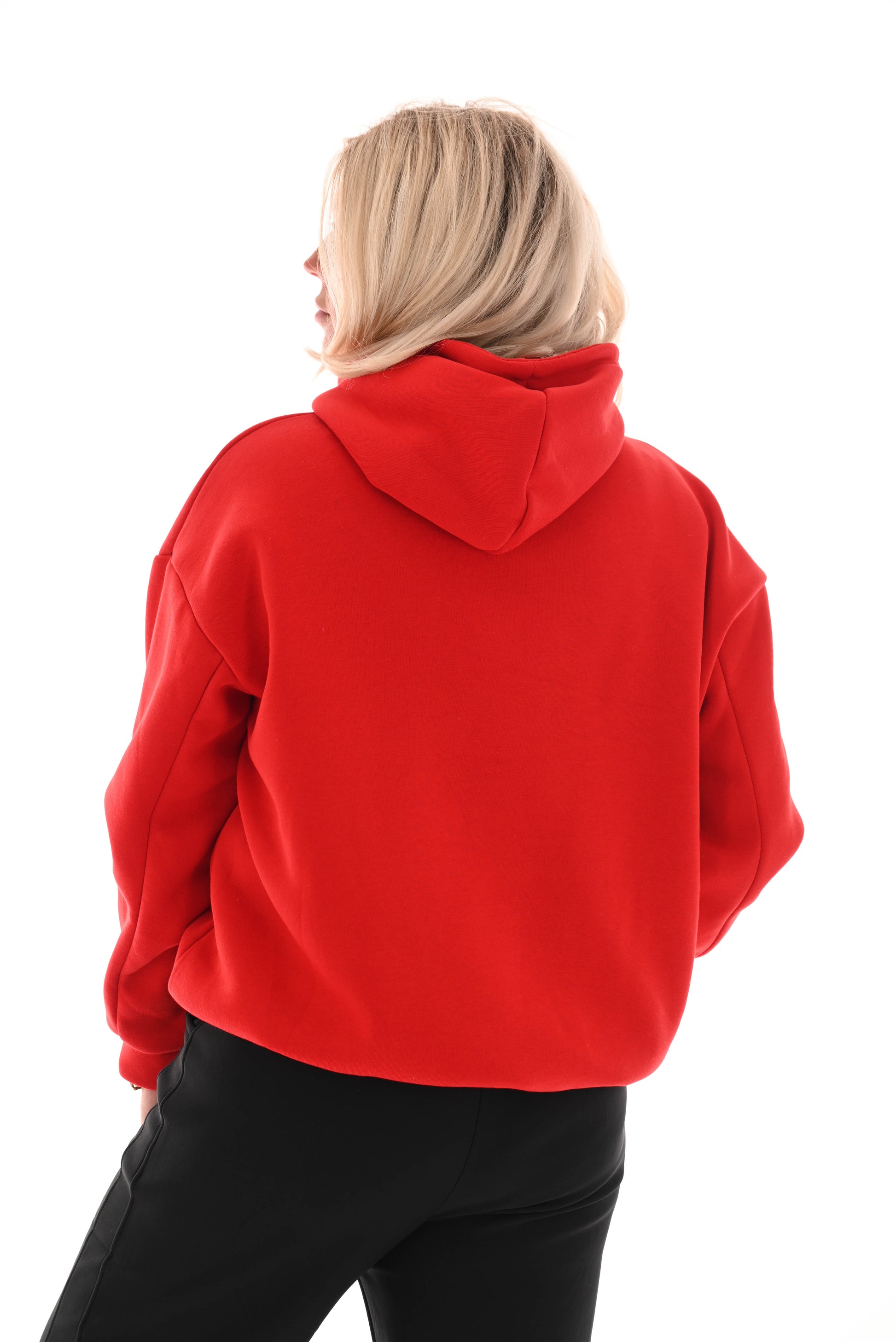 Hoodie studio rood