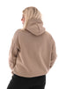 Hoodie studio taupe