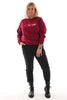 Sweater c est la vie bordeaux