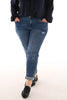 Mom Jeans hello miss medium blauw