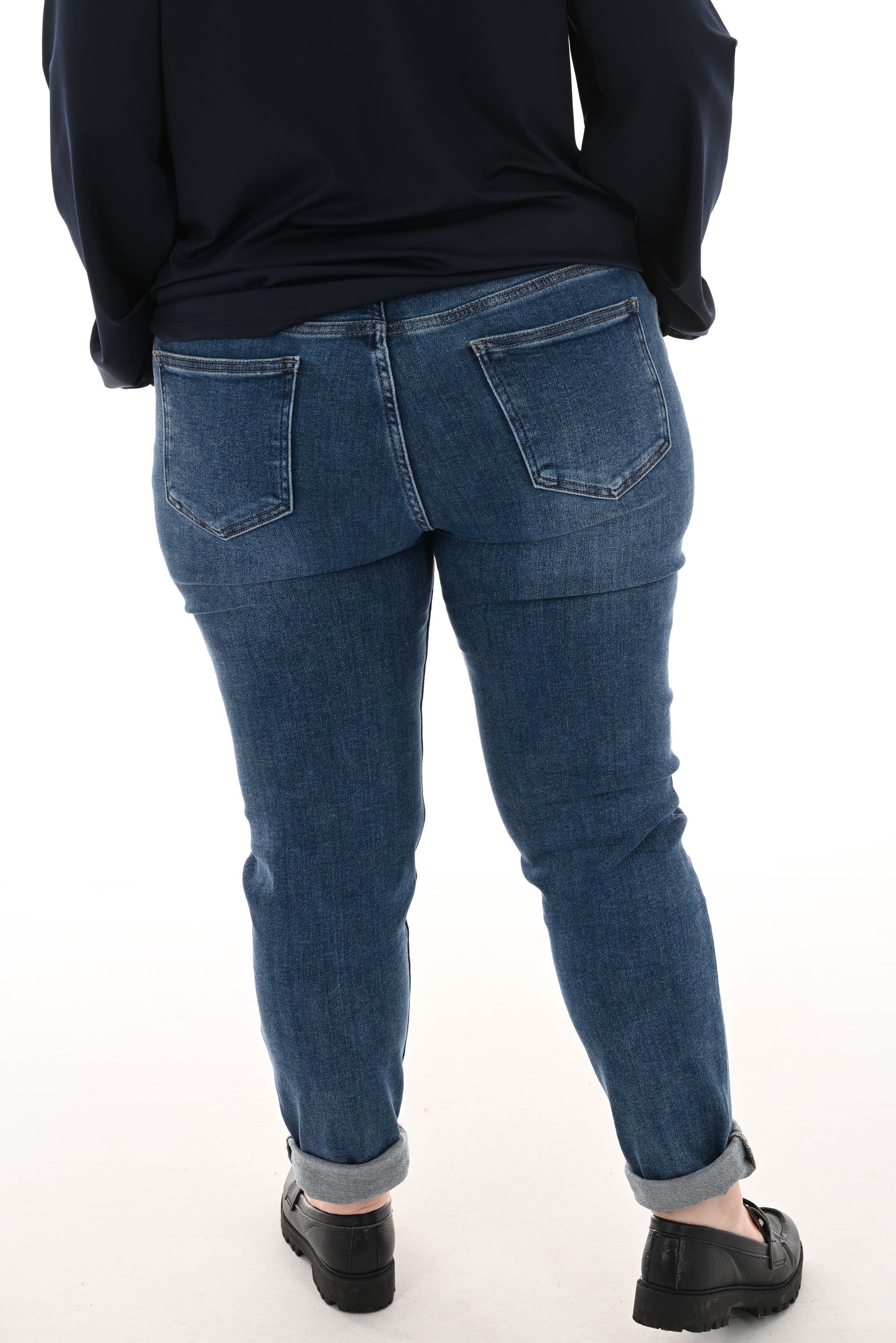 Mom Jeans hello miss medium blauw