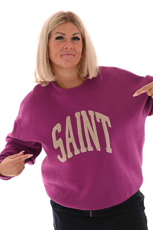 Sweater saint paars