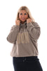 Hoodie c est bon taupe