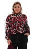 Top turtle neck panter bordeaux