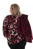 Top turtle neck panter bordeaux