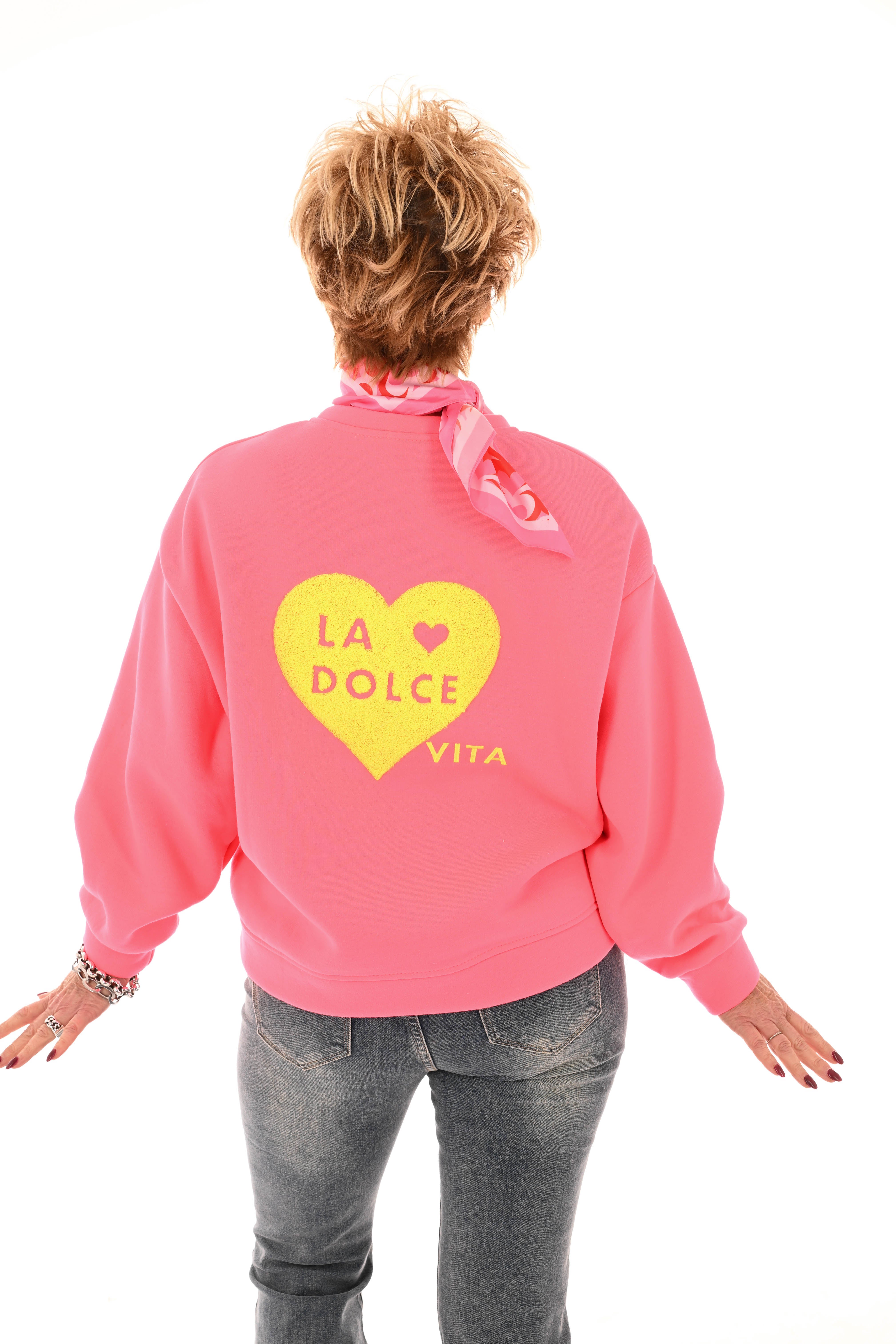 Sweater la dolce vita felroze