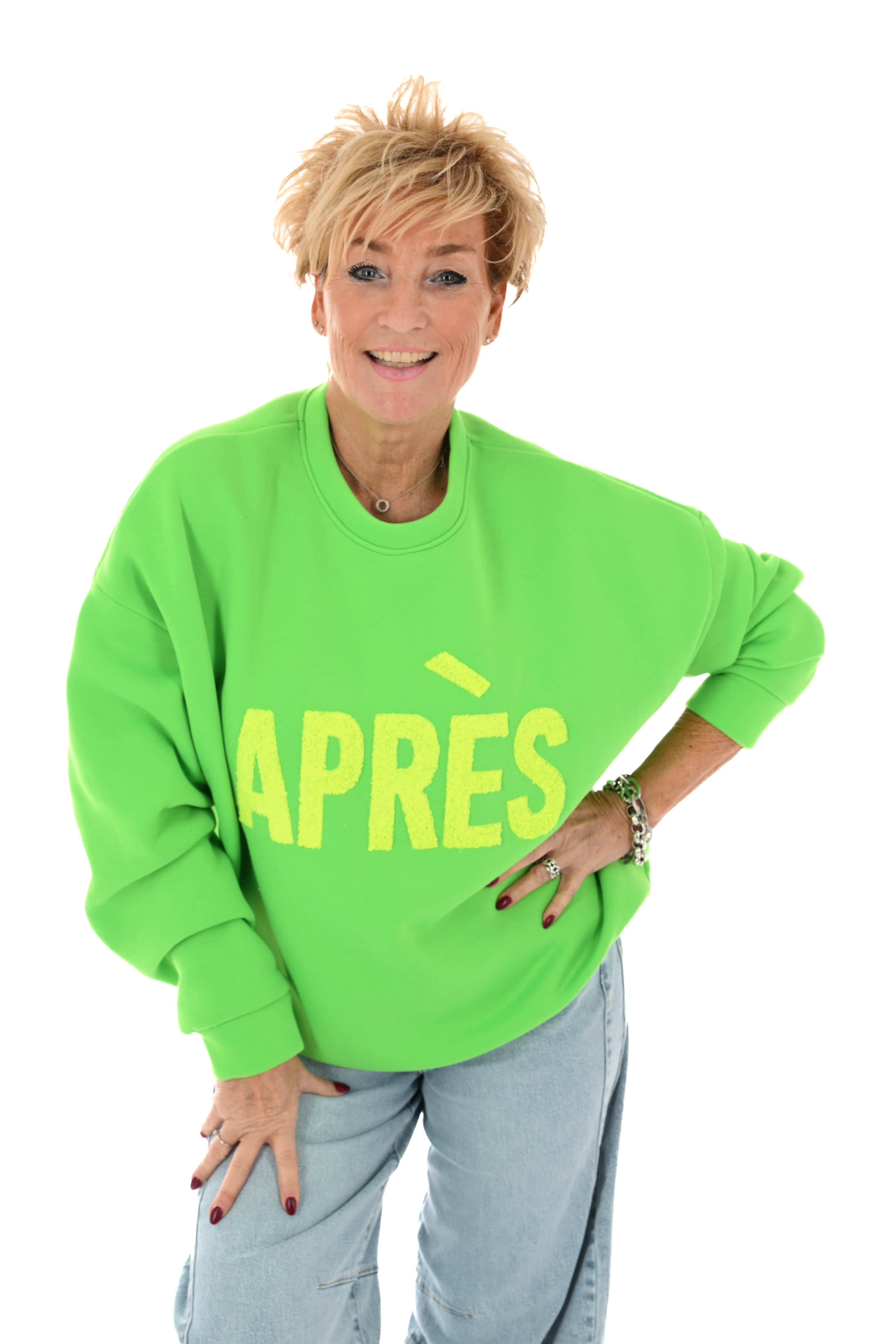 Sweater apres groen