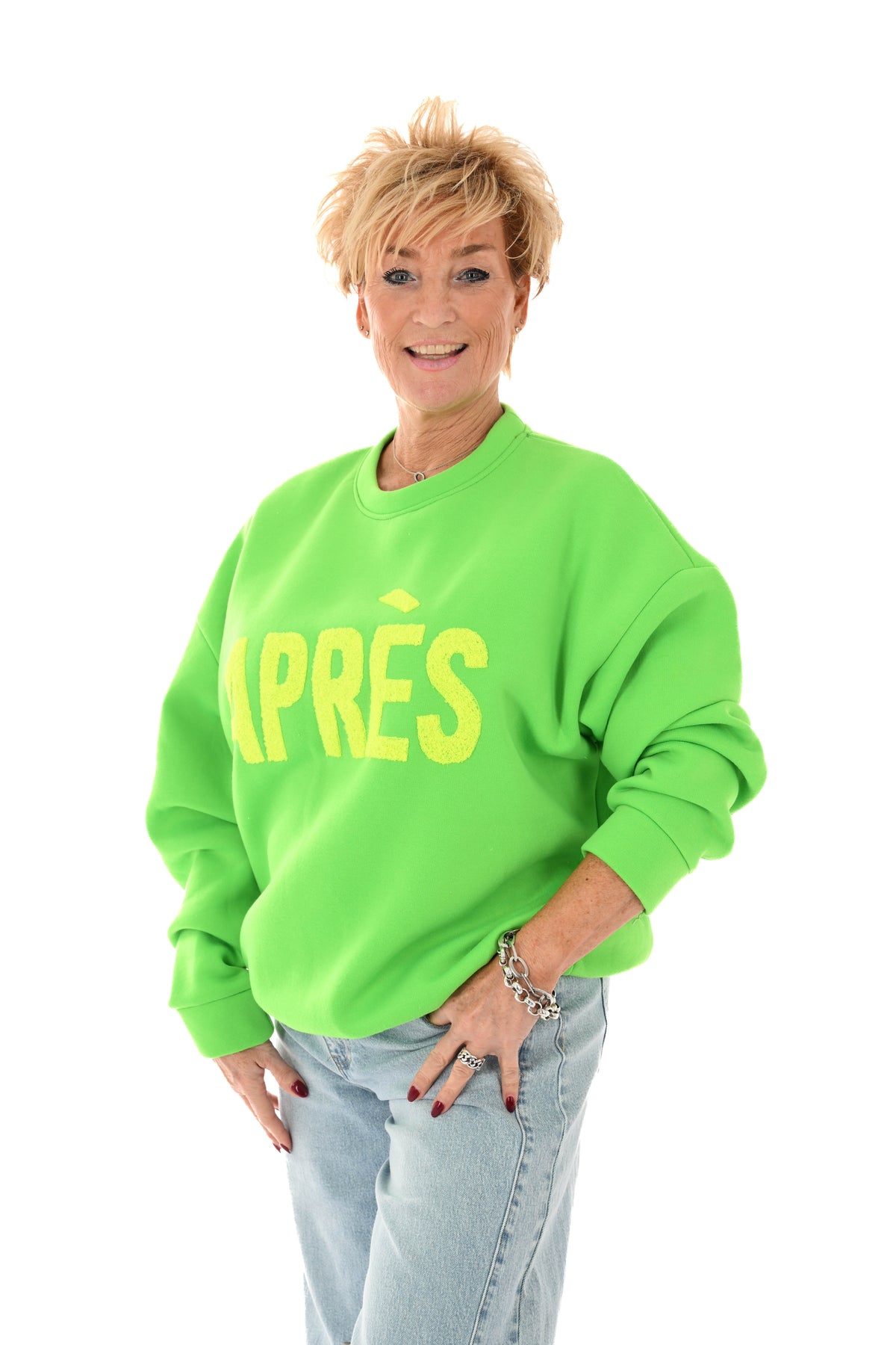 Sweater apres groen