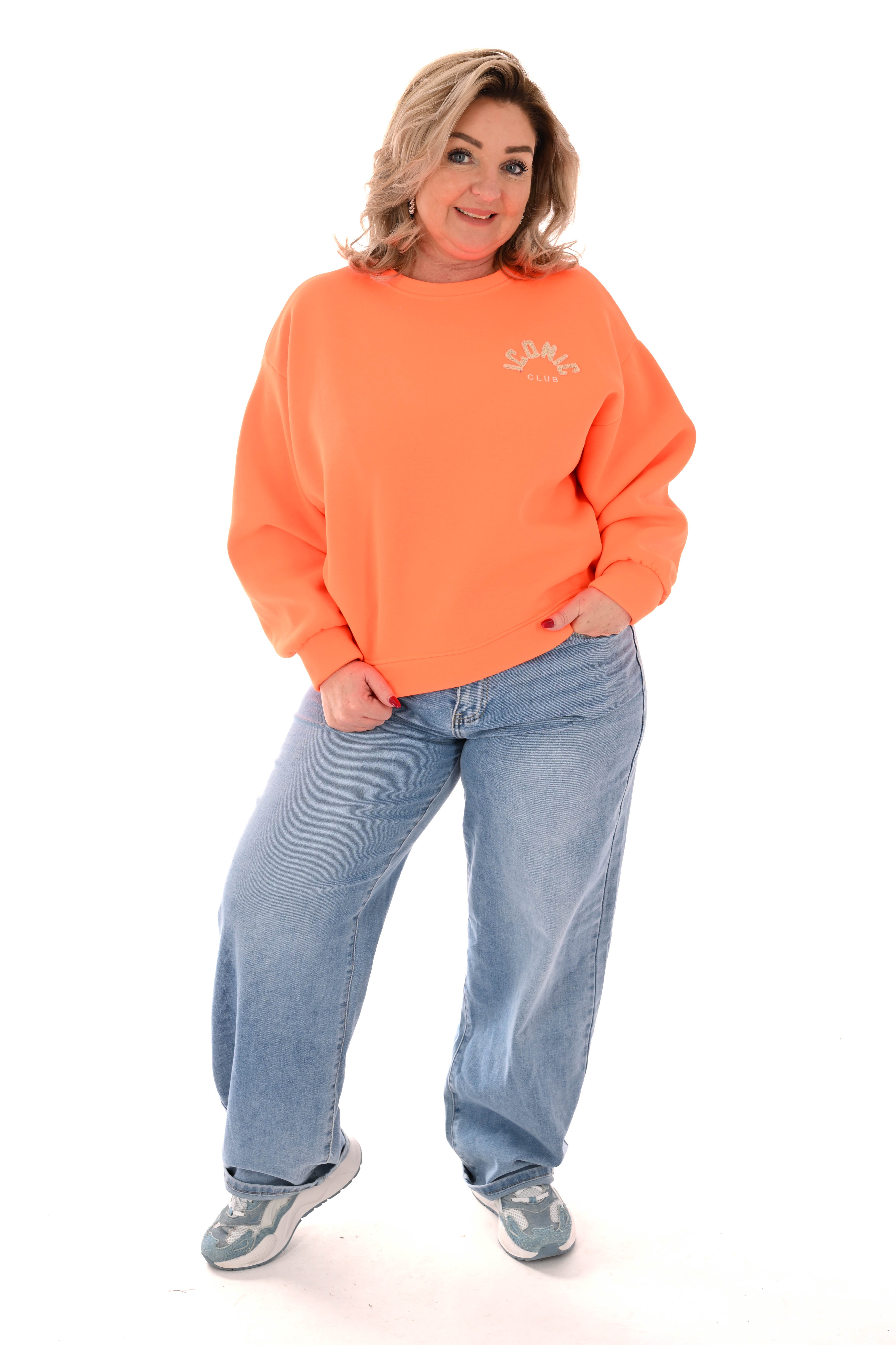 Sweater iconic club oranje